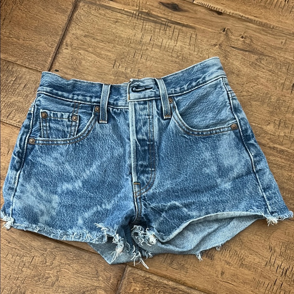 Levi denim shorts